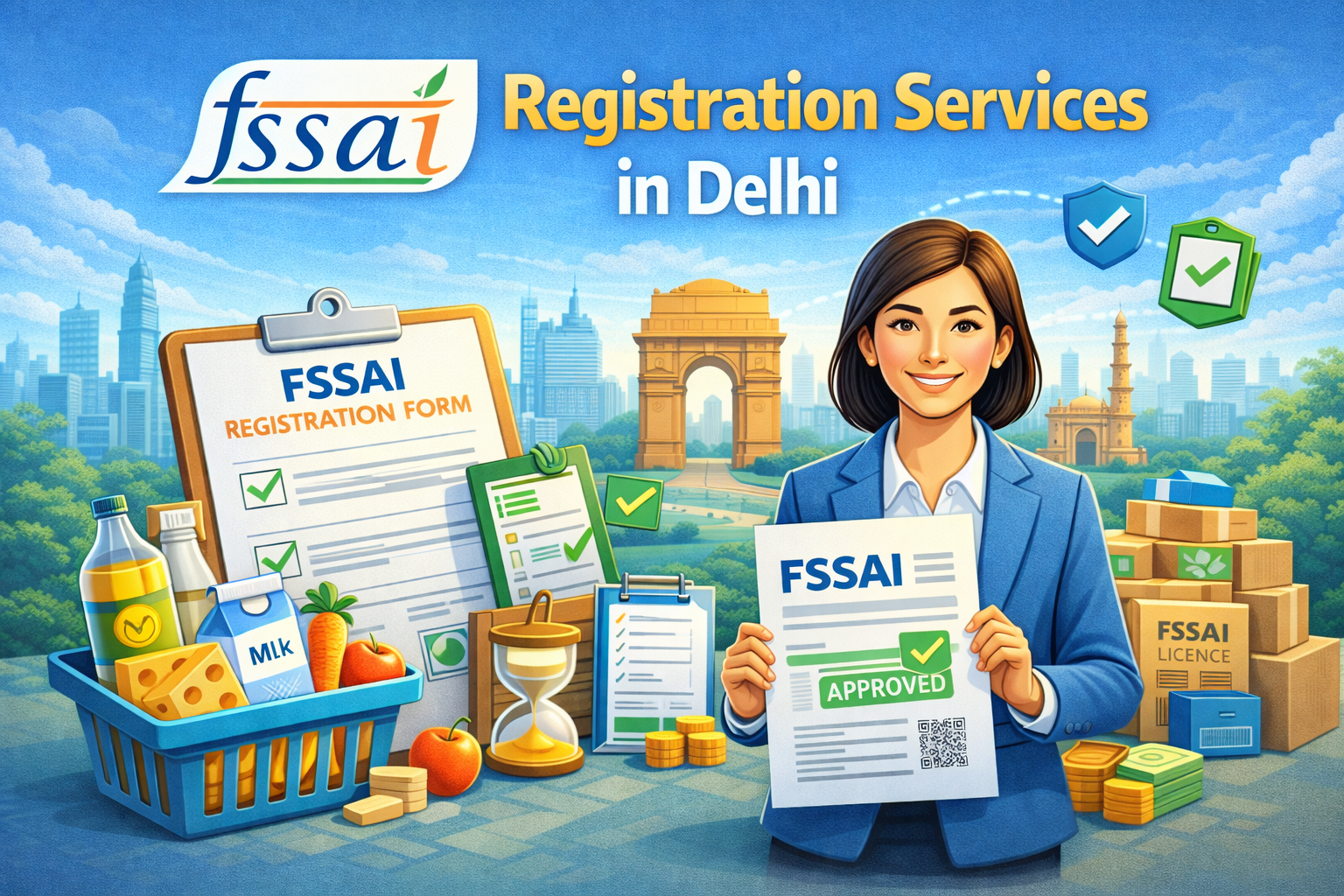 FSSAI Registration Services in Delhi