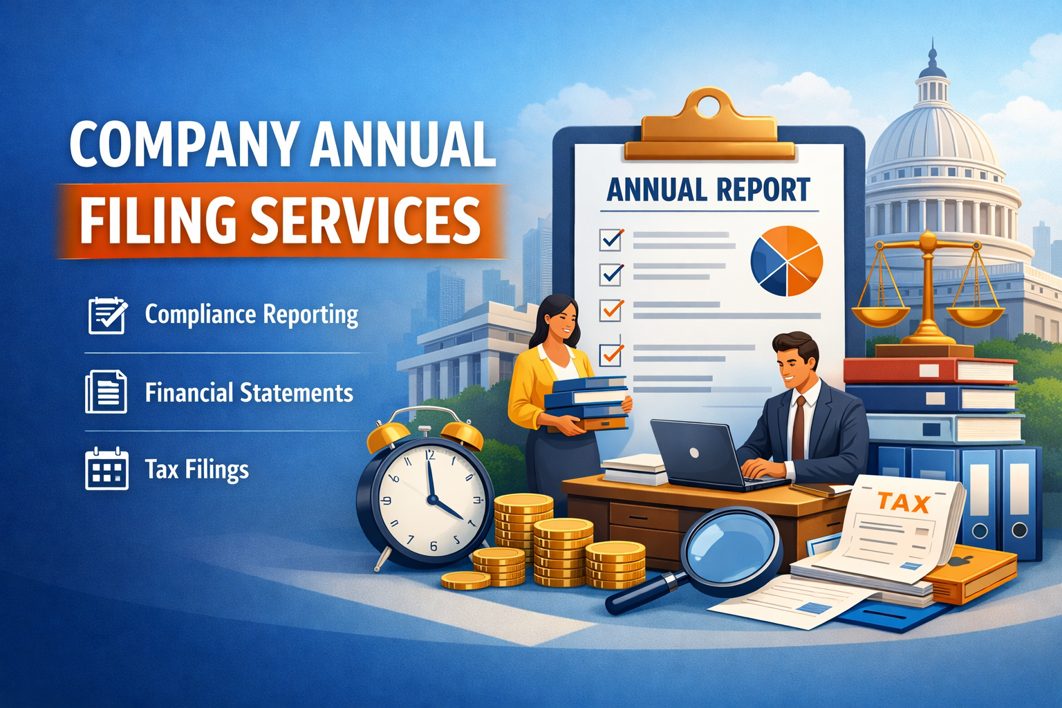 Company Annual Filing Services in Delhi